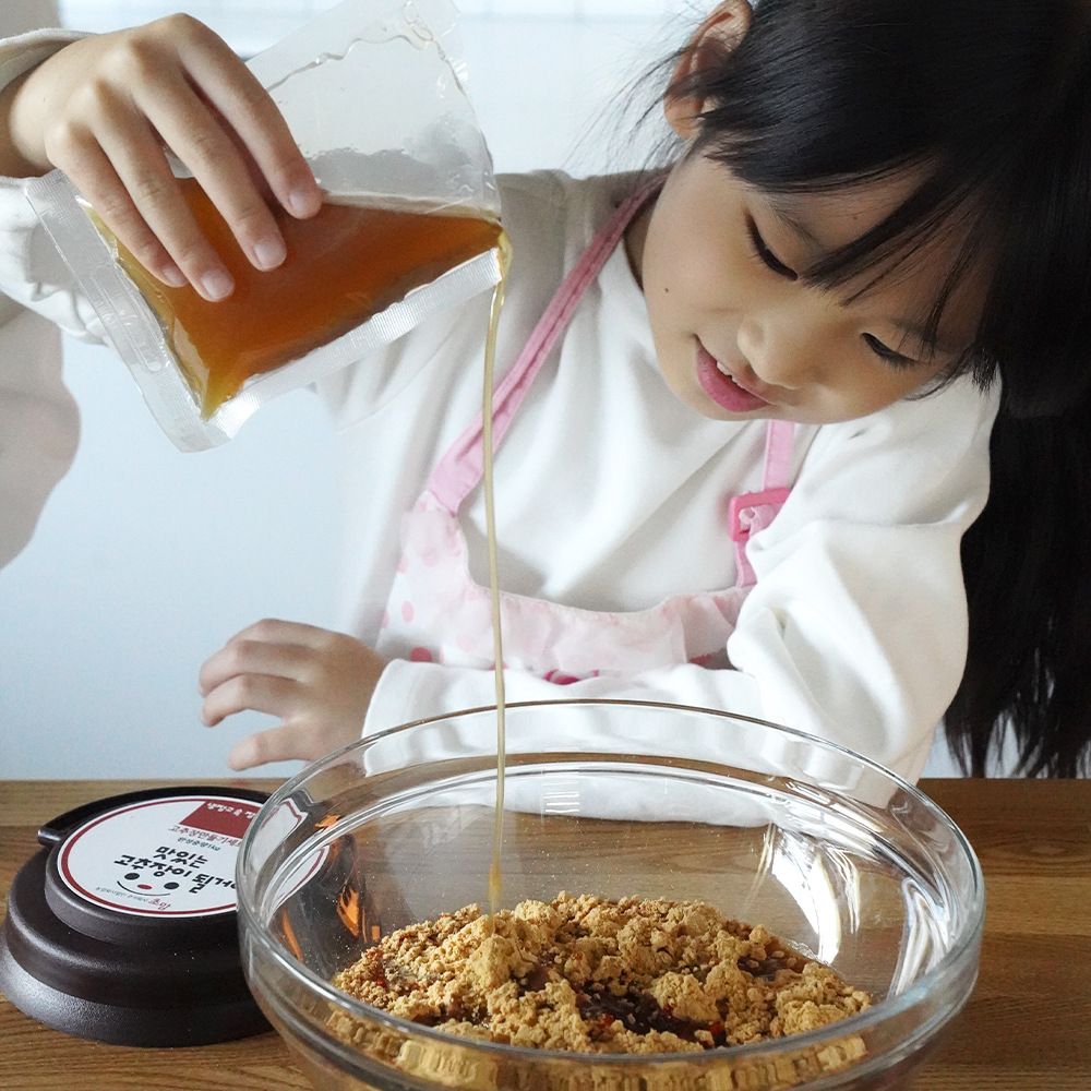 바로먹는 저염저당 맛있는 고추장 만들기 체험학습용 키트 (국산100%)