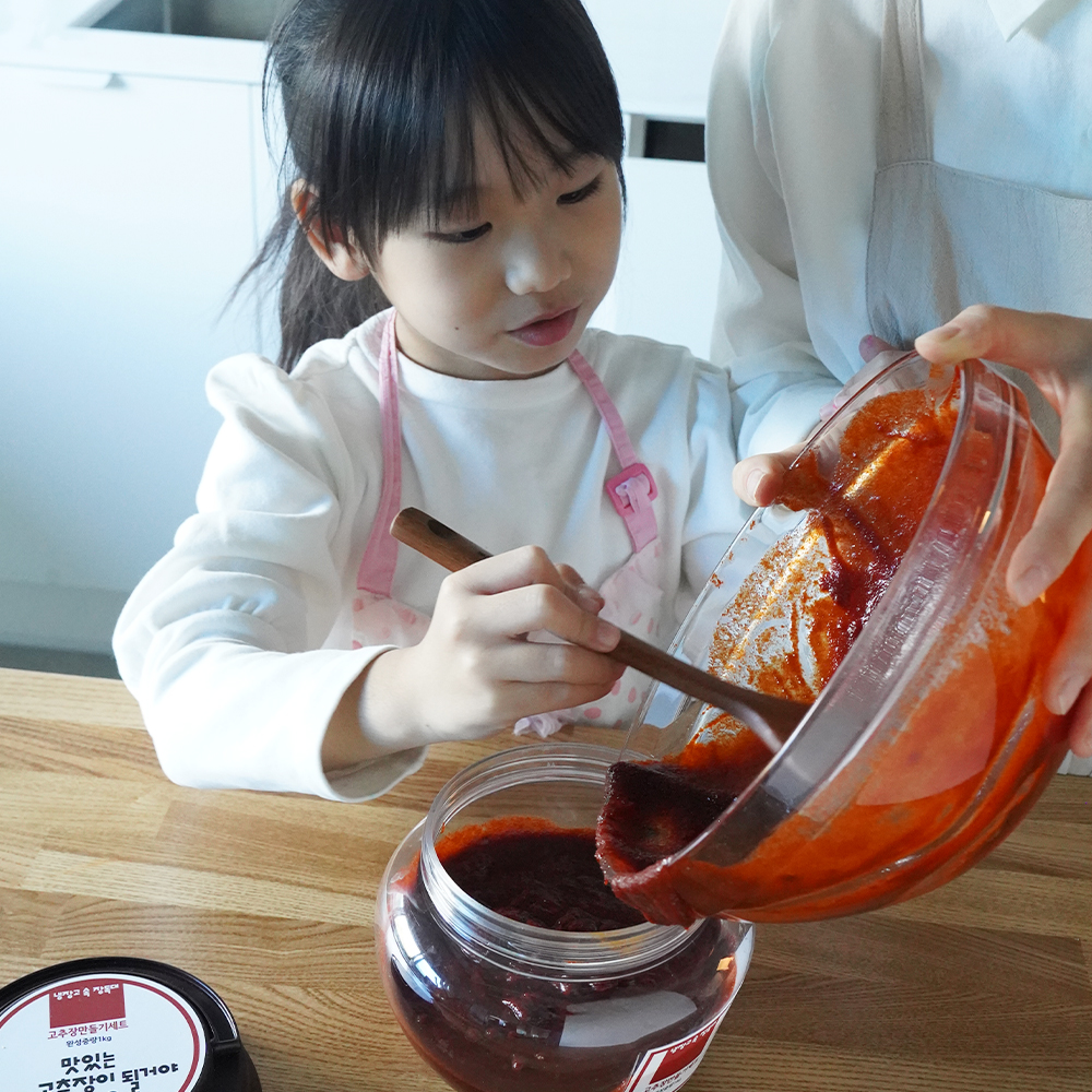 바로먹는 저염저당 맛있는 고추장 만들기 체험학습용 키트 (국산100%)
